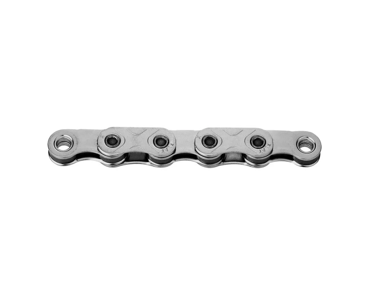 KMC X-Flat EPT Waxed Chain (Silver) (12/13-Speed) (126 Links) (Compatible w/SRAM T-Type & AXS Systems)